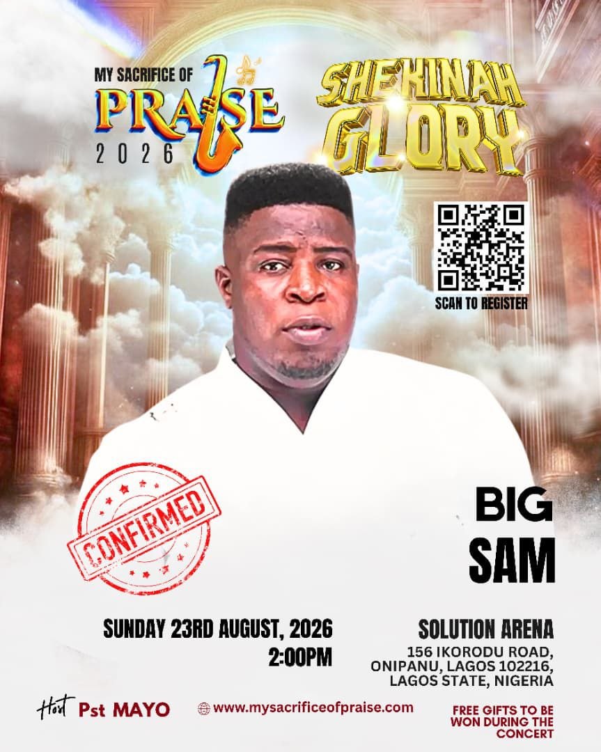 Big Sam, featured minister for Alabaster of Praise 2026