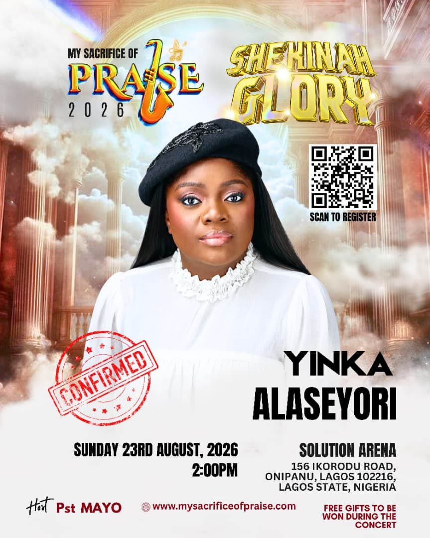 Yinka Alaseyori, featured minister for Alabaster of Praise 2026